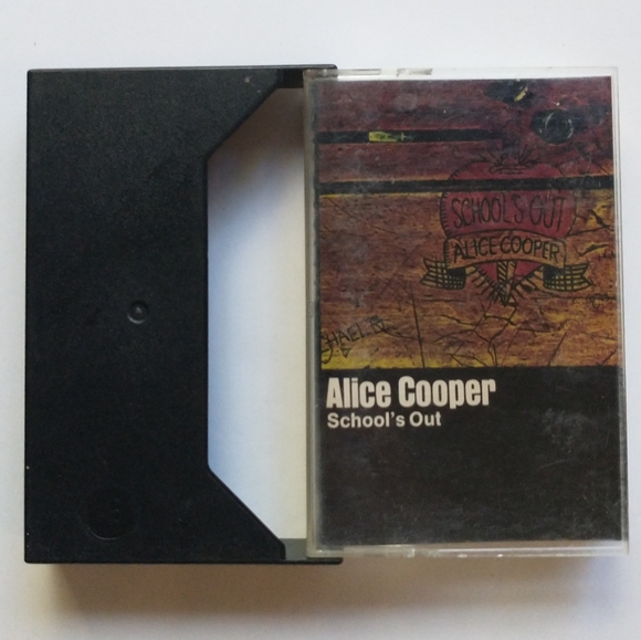 Alice Cooper : School's Out Cassette Tape 1972 - Picture 8 of 8